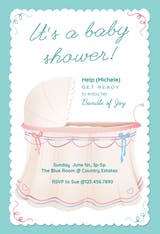 Bundle of Joy - Baby Shower Invitation